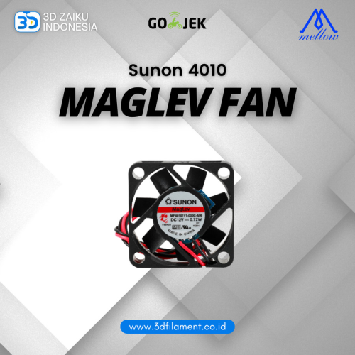 Original Mellow Sunon Axial Fan 4010 Maglev High Power Silent Fan - 24V